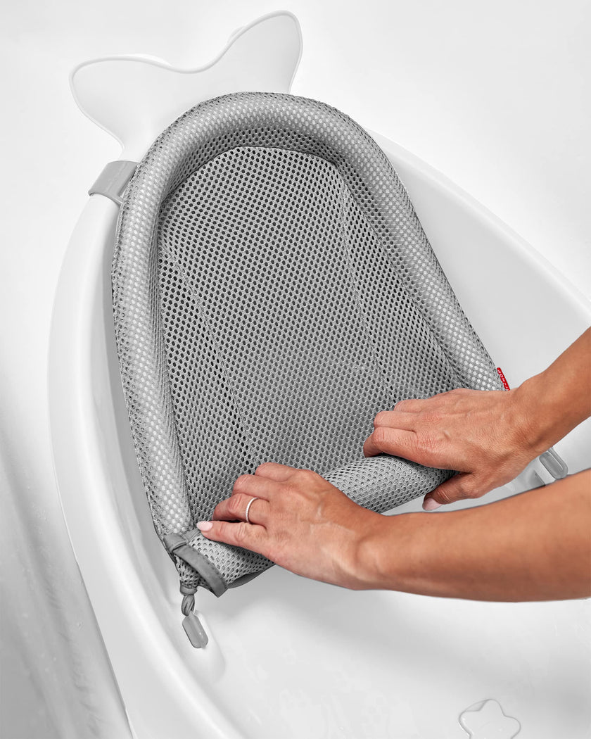 Skip Hop Infant Bath Tub 3-Stage Grow With Baby Smart Sling MOBY Bathtub White Age 0+ 🍁 All In One Marketplace Canada