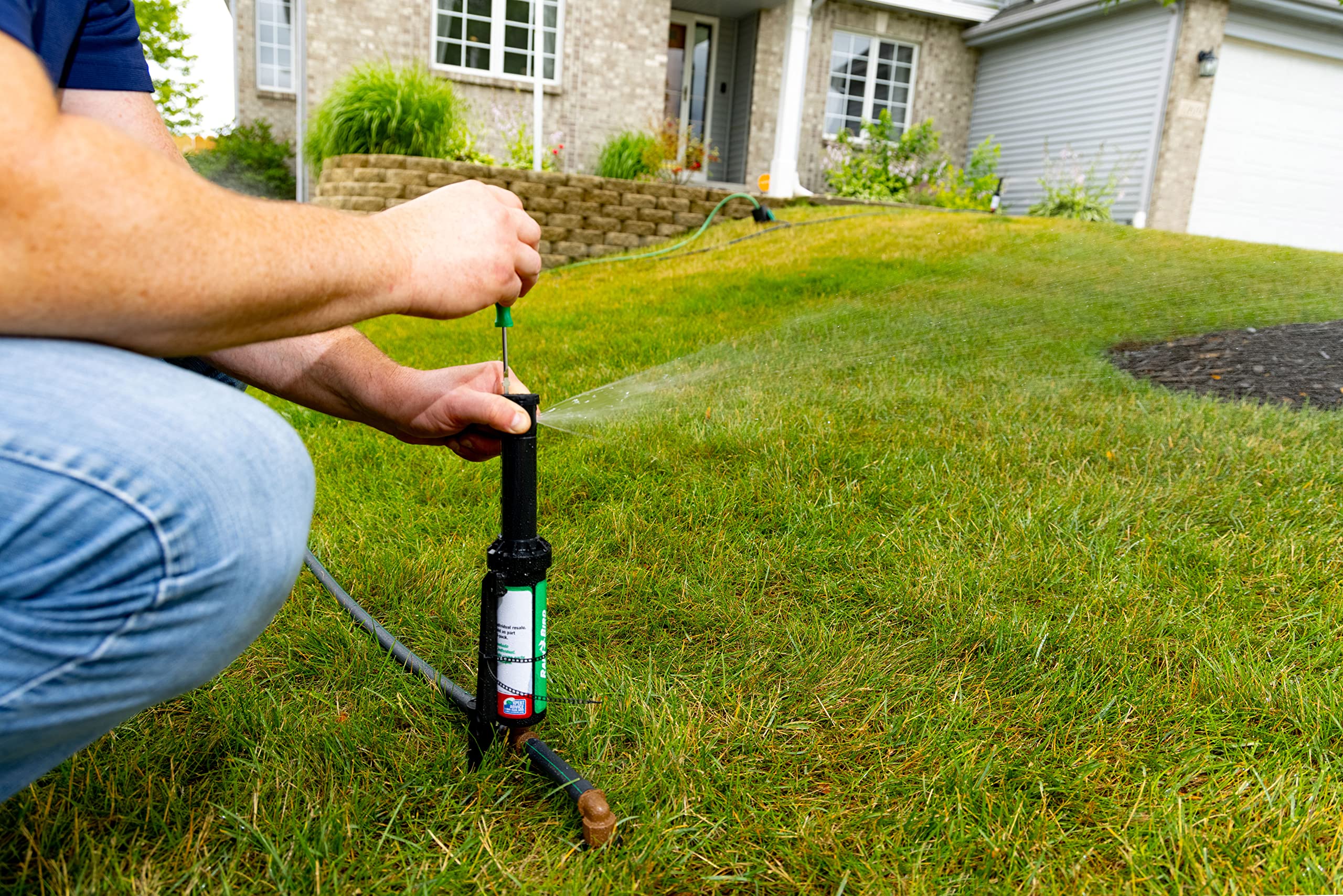 Rain Bird 32HE In-Ground Pro Rotor Pop-up Sprinkler System Kit with Click-N-Go Garden Hose Connection 🍁 All In One Marketplace Canada