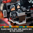 LEGO Star Wars The Dark Falcon Buildable Starship, Star Wars Toy Vehicle Set for Boys and Girls, Collectible Millenium Falcon Toy with 6 Star Wars Minifigures, Birthday Gift for Kids or Any Fan, 75389 🍁 All In One Marketplace Canada