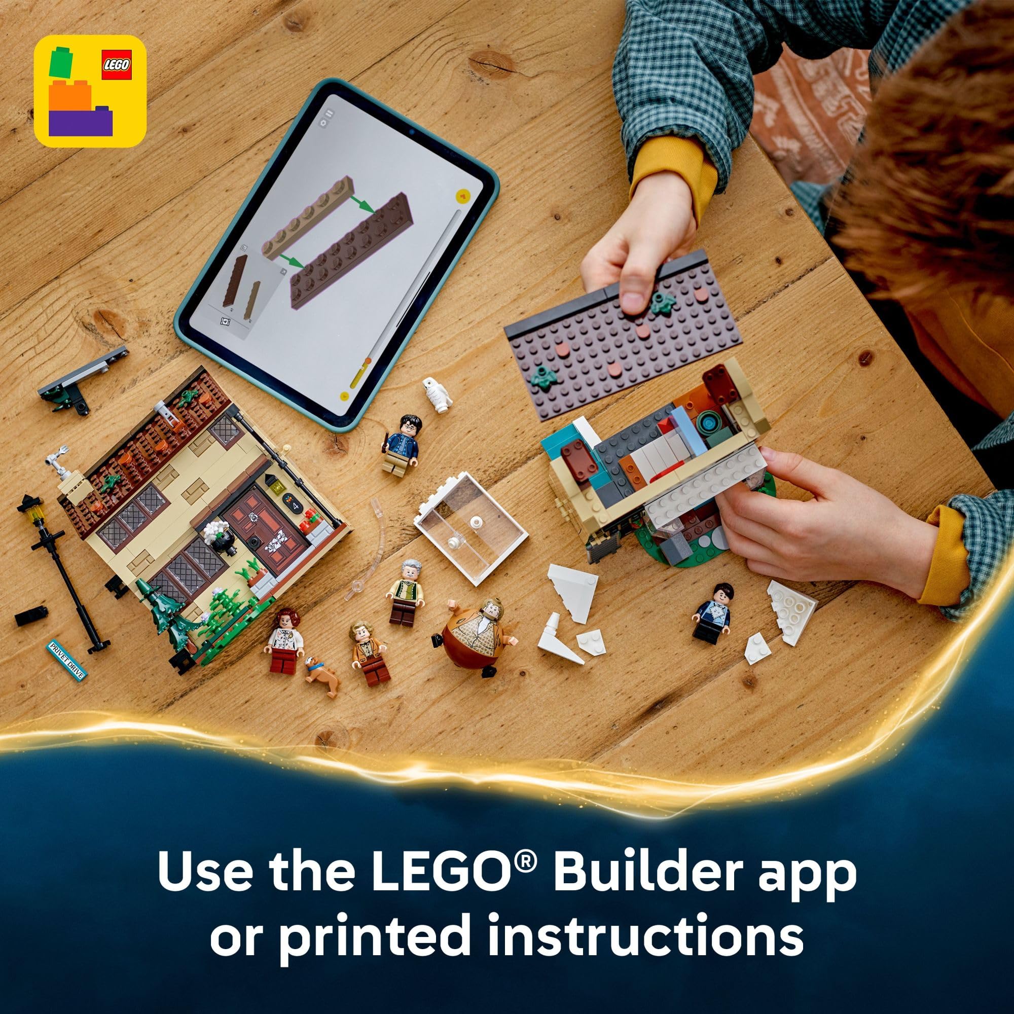 LEGO Harry Potter Privet Drive: Aunt Marge’s Visit Kids Toy - Buildable Book Nook and Room Decor for Boys and Girls, Ages 8+ - Collectible Harry Potter Minifigure - Birthday Gift Idea -76451 🍁 All In One Marketplace Canada
