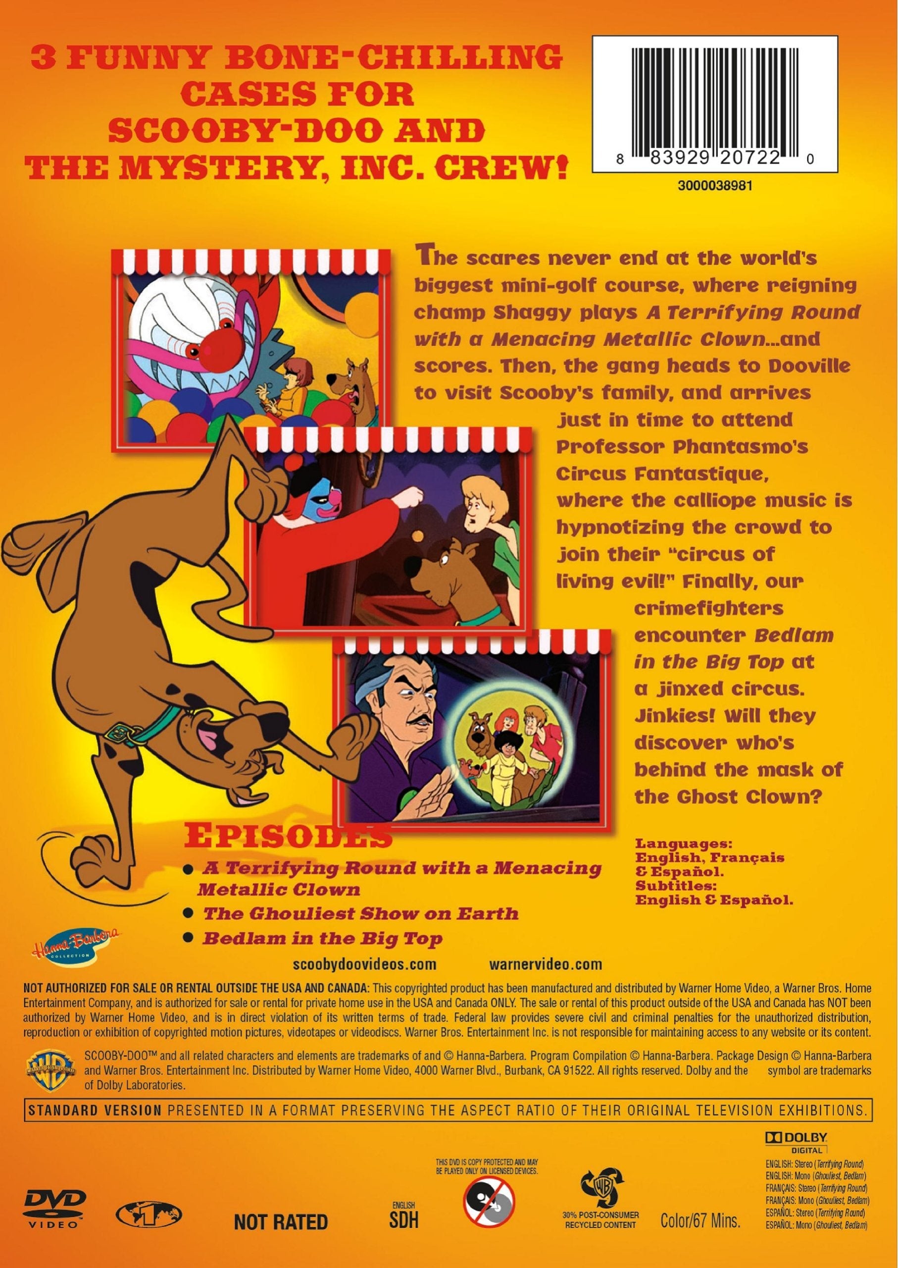 Scooby-Doo and the Circus Monsters