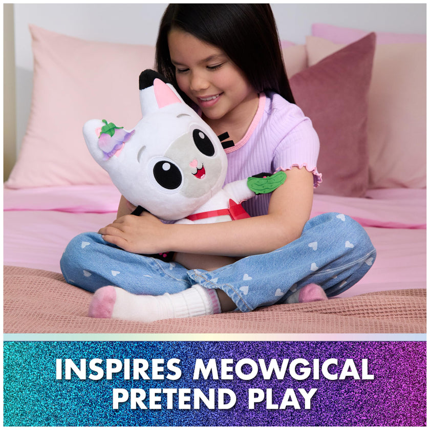 Gabby's Dollhouse: The Movie, Meow-Mazing Interactive Pandy Paws Plush Toy with 3 Accessories & Removable Bag, Kids Toys for Girls & Boys Ages 3 and Up 🍁 All In One Marketplace Canada