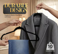 Beddora Black Velvet Hangers 50 Pack,Heavy Duty Coat Hanger for Closet - Felt Hangers for Space Saving Clothes Hanger - Pant Hanger for Shirts, Jackets,Dresses,Suit 🍁 All In One Marketplace Canada