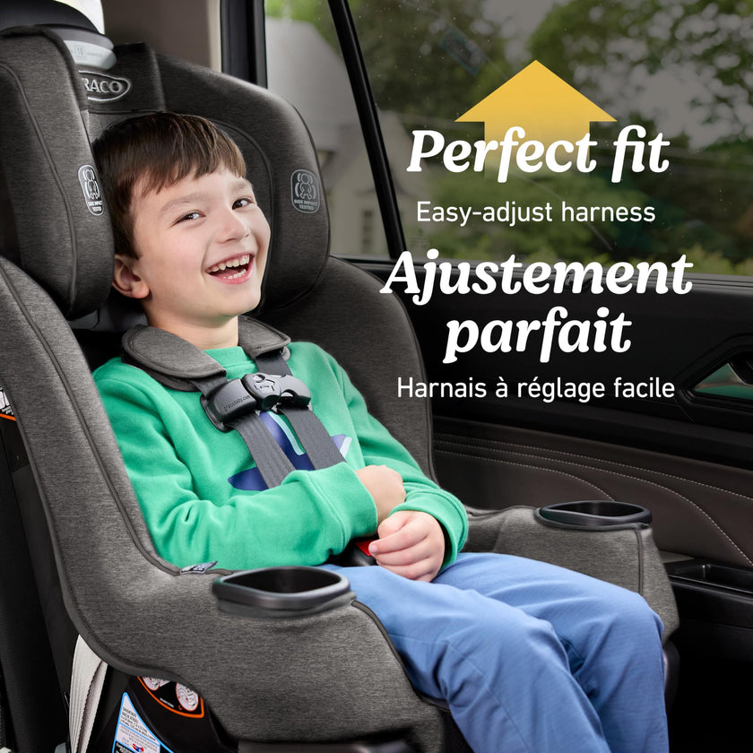Graco Extend2Fit Convertible Car Seat, 2-in-1 Forward & Rear-Facing Baby Car Seat, 1.8-30 kg (4-65 lb), Titus 🍁 All In One Marketplace Canada