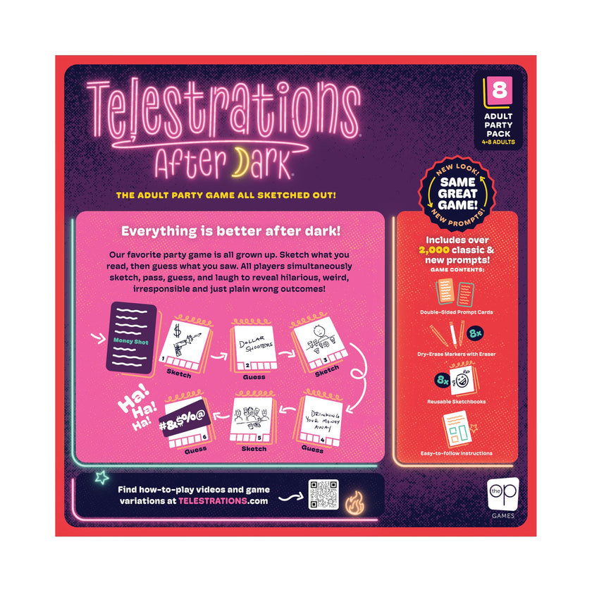Telestrations After Dark 8 Player 2025 🍁 All In One Marketplace Canada