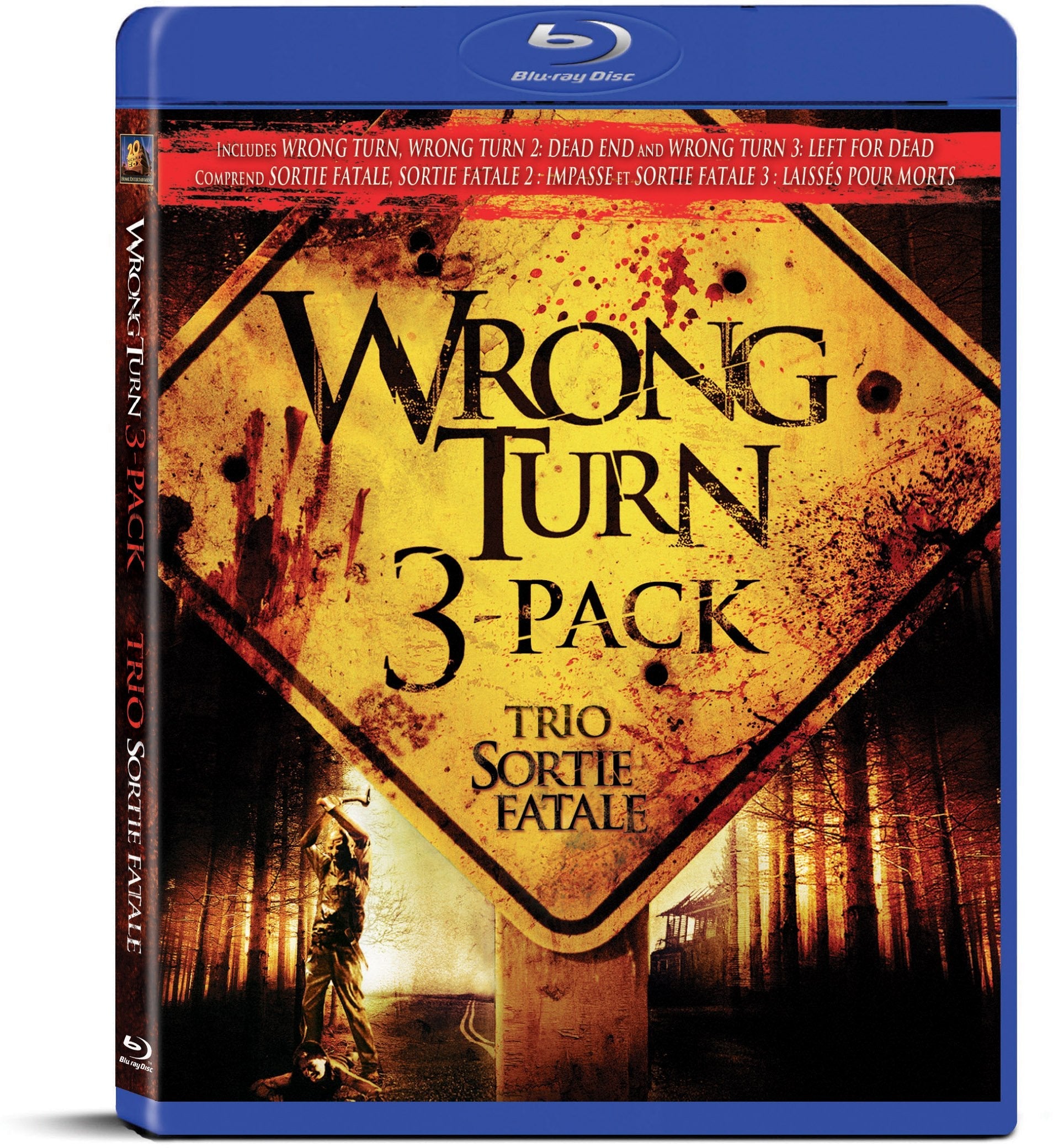 Wrong Turn Bd 3pk Cb Sm [Blu-ray] (Bilingual)