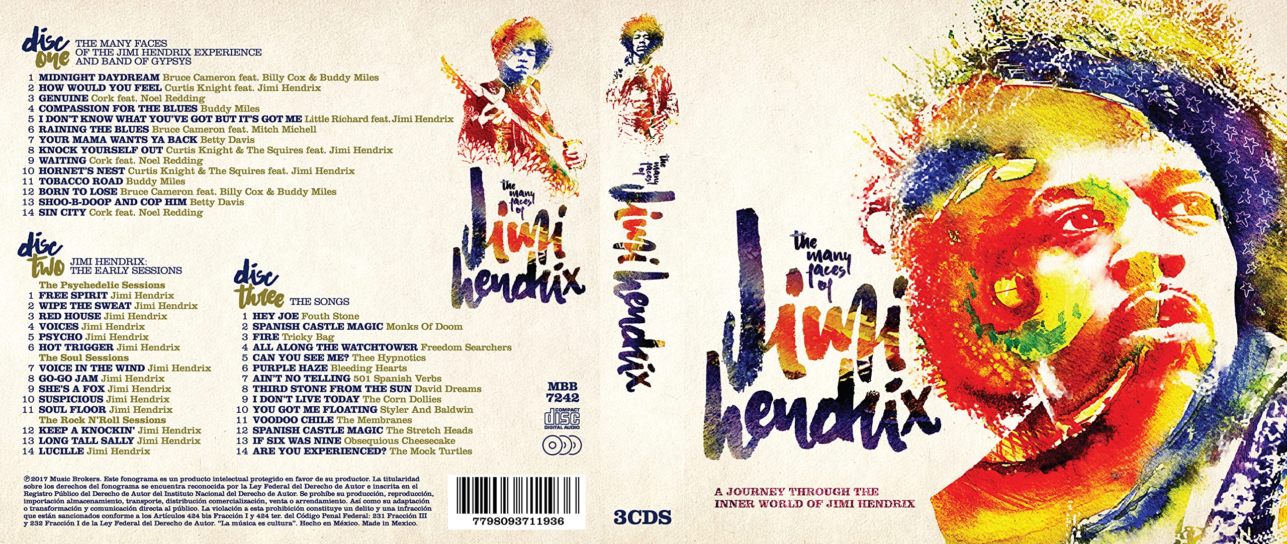 Jimi Hendrix / Many Faces of Jimi Hendrix - CD