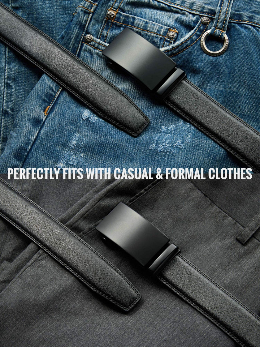 CHAOREN Mens Belt Leather Belts for Men Ratchet Belt, Customizable Fit (35mm) 🍁 All In One Marketplace Canada