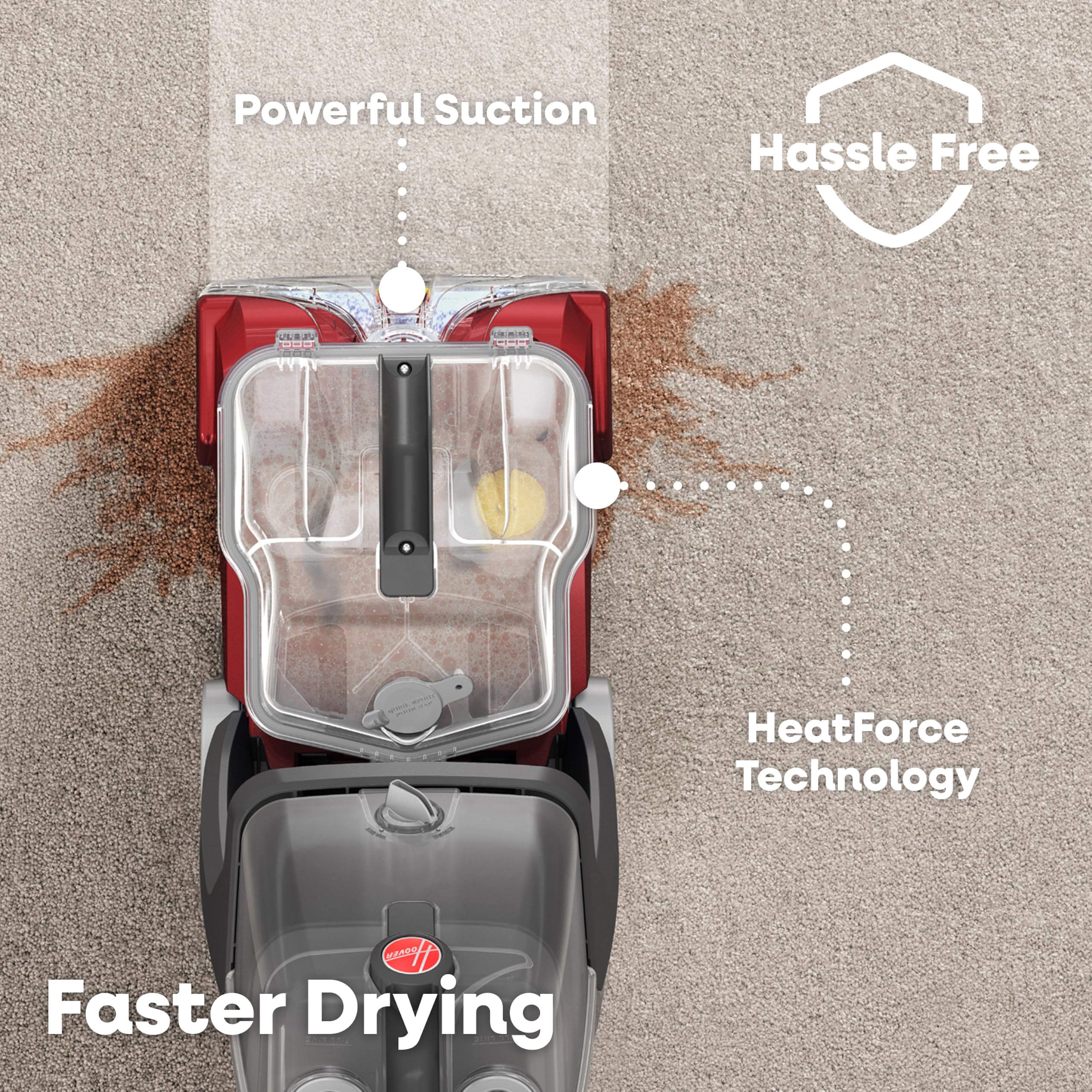 Hoover PowerScrub Deluxe Carpet Cleaner, Deep Cleaning Carpet & Upholstery Shampooer with Multi‑Purpose Tools, FH50150NC 🍁 All In One Marketplace Canada