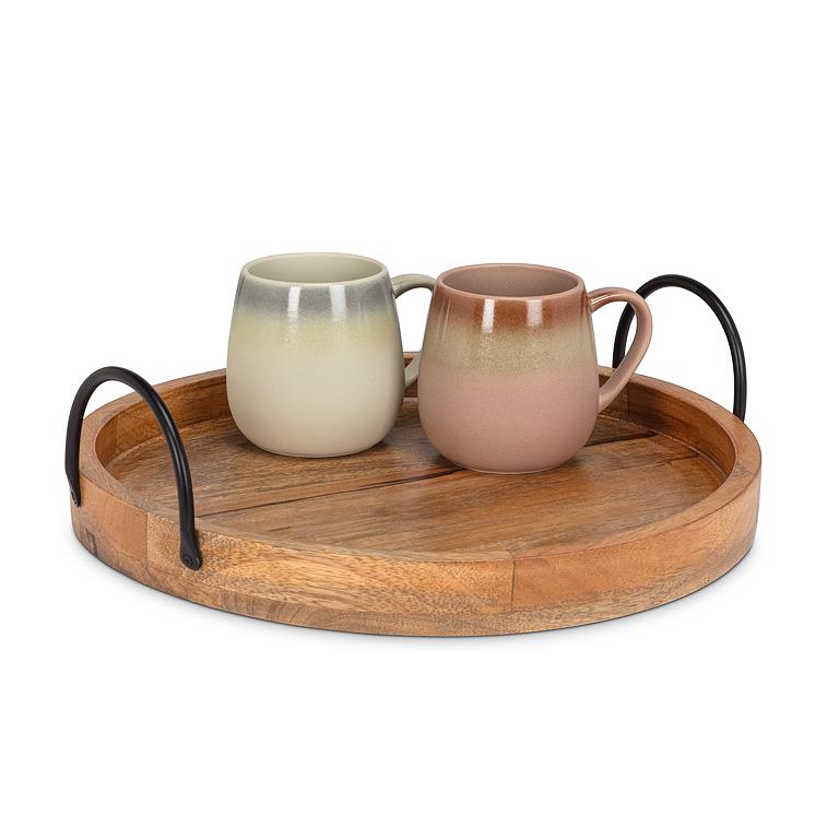 Round Serving Tray - 14