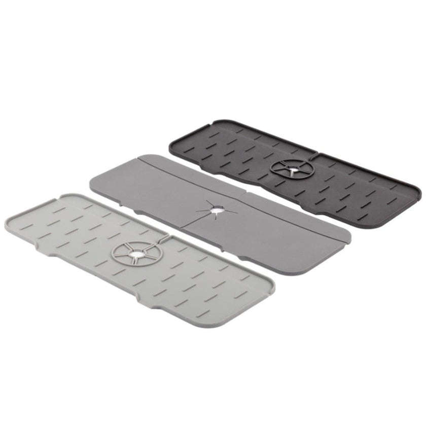 HOME ESSENTIALS 92073 Silicone Sink Faucet Mat 36.5X14CM