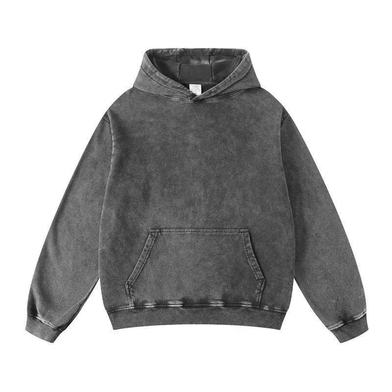 Fall Winter Thick Pullover Hoodie Sweatshirts For Men