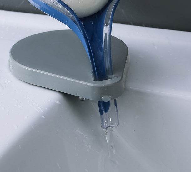 Soap Holder Sink Sponge Drain Box Creative Suction Cup Soap Dish
