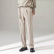 Detachable Belt Draping Wide-leg Suit Chinos Trouser For Men