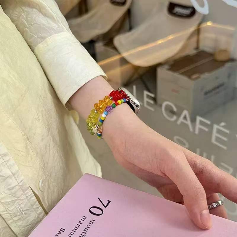Rainbow Bear Watch Strap for Huawei – 18mm, 20mm & 22mm