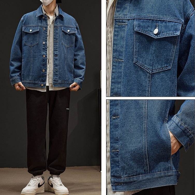 Denim Jacket Clothes Coat For Men Jeans