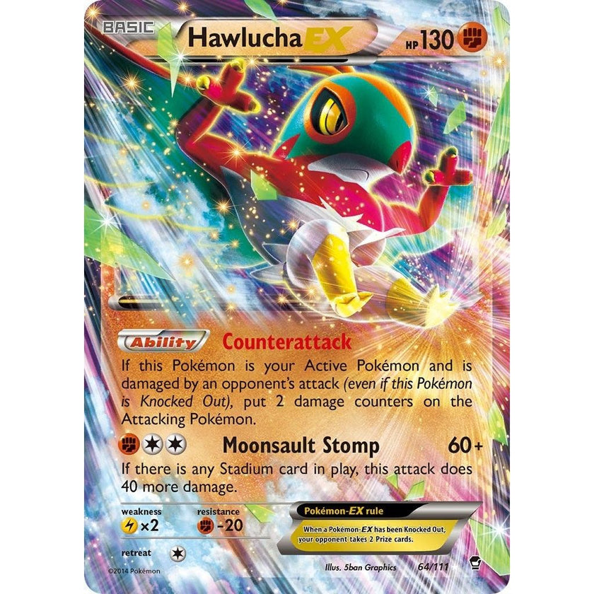 Hawlucha EX (64/111) (FFI)