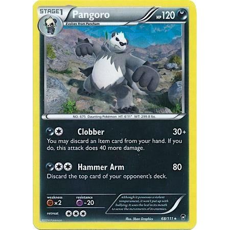 Pangoro - 68/111 (Cracked Ice Holo) (068/111) (PR)