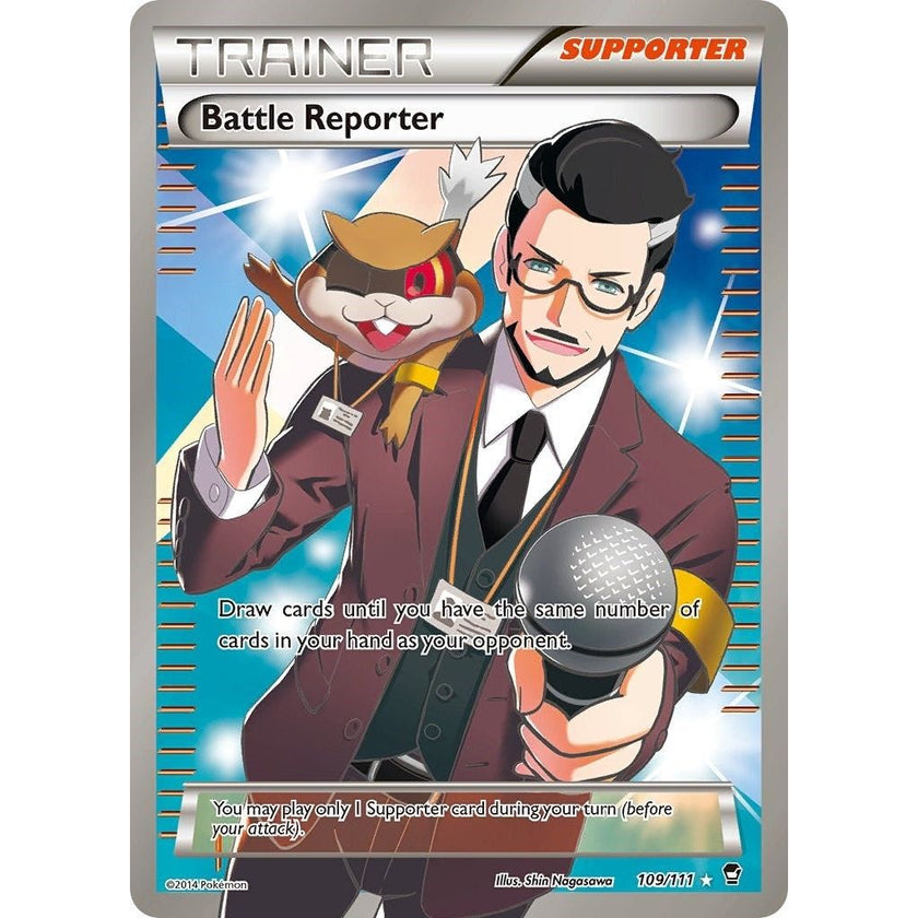 Battle Reporter (109 Full Art) (109/111) (FFI)