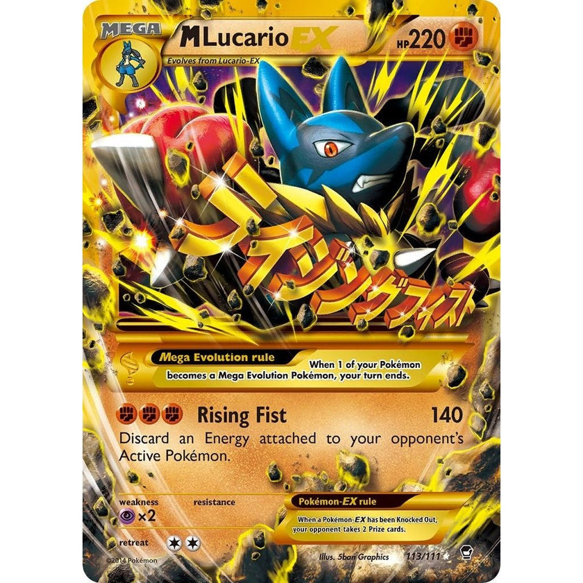 M Lucario EX (Secret) (113/111) (FFI)