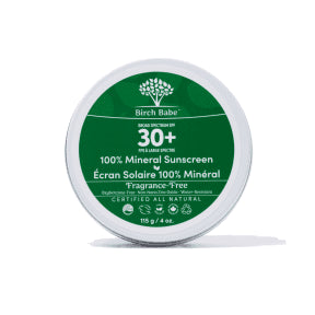 Birch Babe - 100% Mineral Sunscreen SPF 30+ (115g)