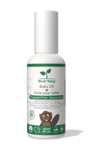 Birch Babe - Baby Oil - Fragrance Free (120ml)