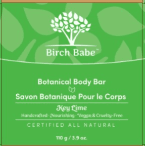 Birch Babe - Body Bar - Key Lime (115g)