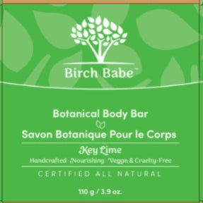 Birch Babe - Body Bar - Key Lime (115g)