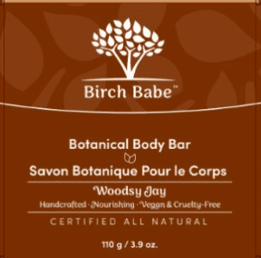 Birch Babe - Body Bar - Woodsy Jay (115g)