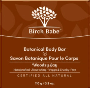 Birch Babe - Body Bar - Woodsy Jay (115g)
