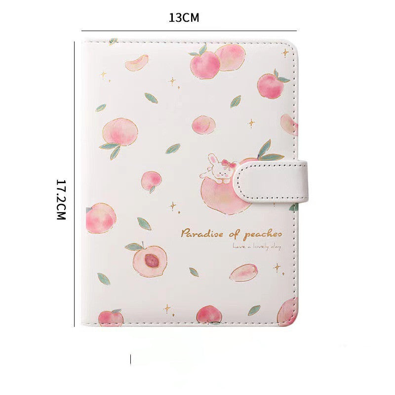 Cute Hardcover Notebook for Girls – A5 Literary Journal with Imitation Leather Cover