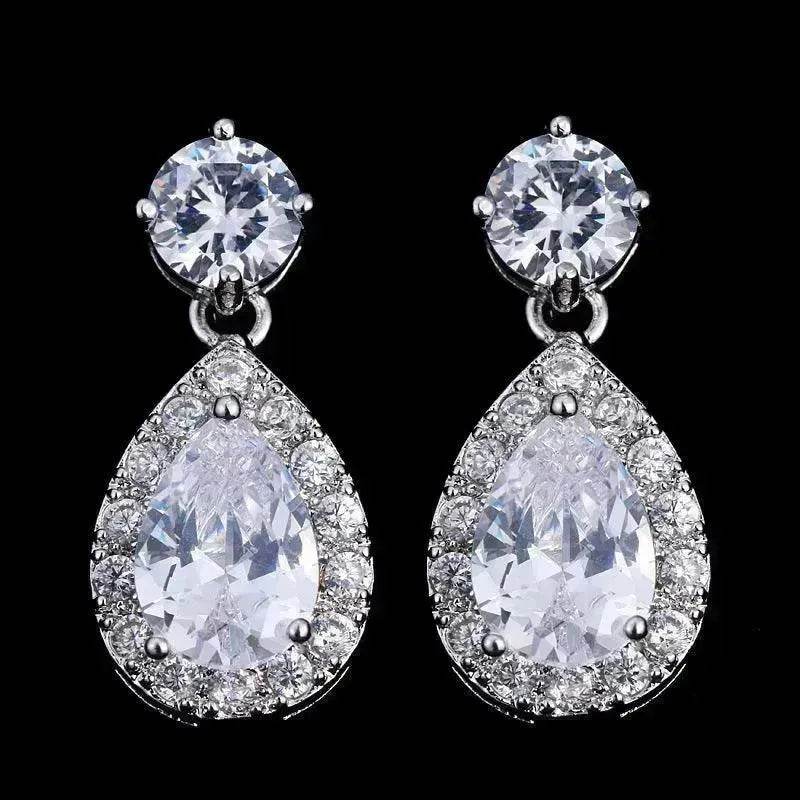 925 Sterling Silver Ear Needle Hypoallergenic Pearl drop Earrings For Women
