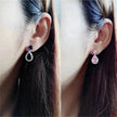 925 Sterling Silver Ear Needle Hypoallergenic Pearl drop Earrings For Women