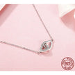 925 Sterling Silver Heart Pendant Necklace - Perfect Valentine'S Day Gift