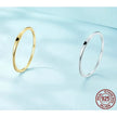925 Sterling Silver Heart Wedding Band - Symbol Of Love, Stackable Promise Ring In 2 Colors (Size 5-10)