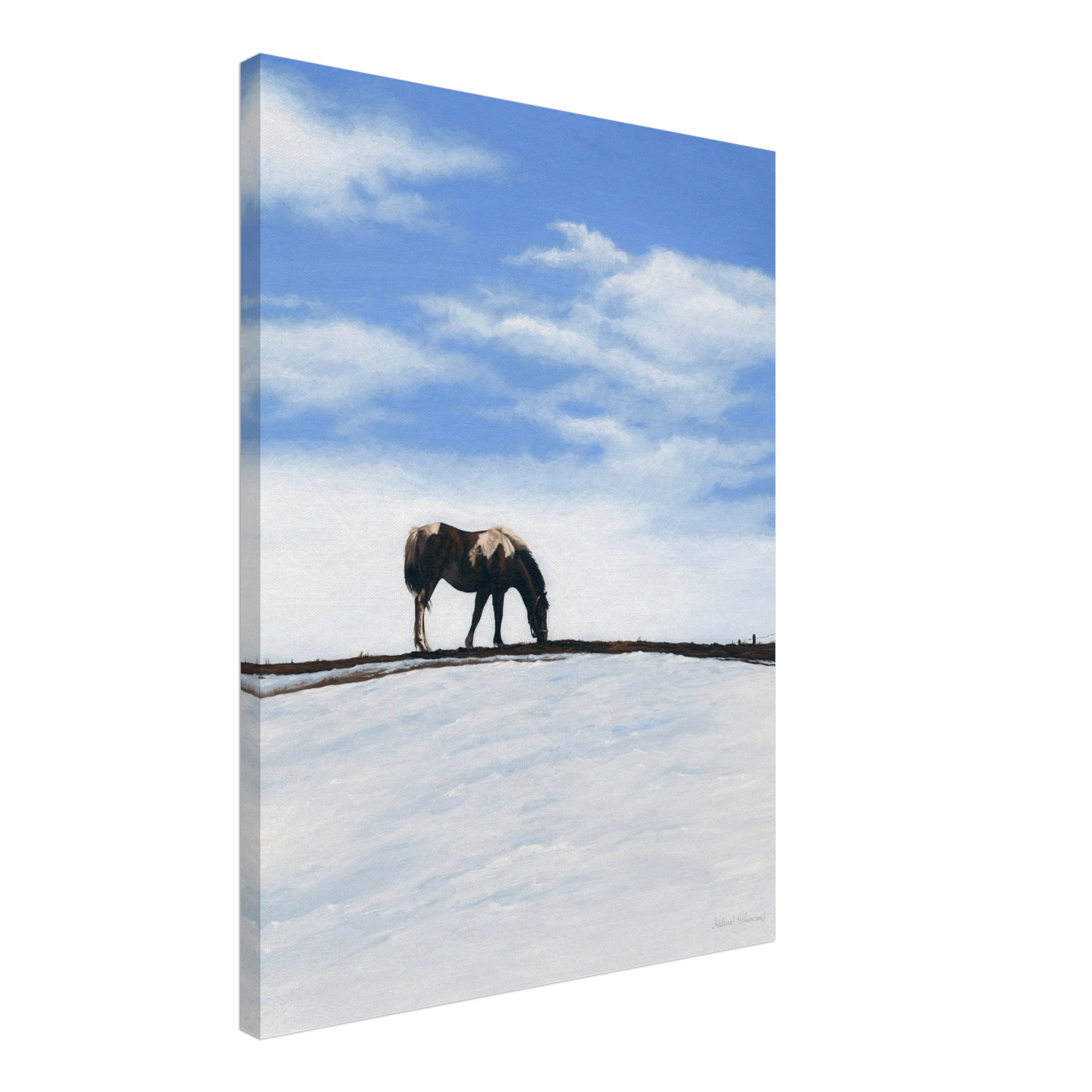 WAITING FOR SPRING Canvas Giclee