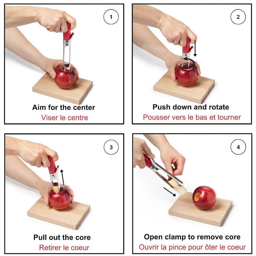 STARFRIT 092705 Apple Corer with Easy Release