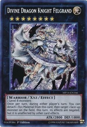 Divine Dragon Knight Felgrand (MP14-EN166) - 2014 Mega-Tins Mega Pack Unlimited