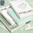Kawaii Spiral Notebook – Detachable Coil Student Notepad A5/B5 | Frosted Cover