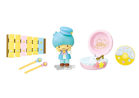 Sanrio: LittleTwinStars PASTEL SWEETS ROOM (1 Random Box) (Re-ment Blind Box)