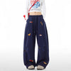 Dachshund Embroidered Sweatpants – Men's Loose Casual Joggers