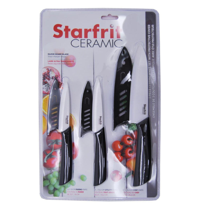 STARFRIT 092854 Set of Ceramic Knives