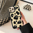 Plush Embroidery Cute Briquettes Silicone iphone Case women
