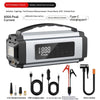 3-in-1 Portable Cordless Car Jump Starter & Tire Inflator – 6000mAh/8000mAh Emergency Kit Canada USA