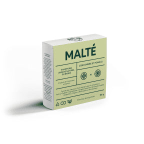 Malté - Shampoo Bar - Cucumber & Pomelo (80g)