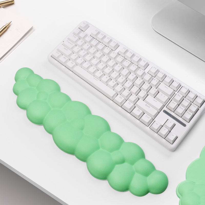 Cloud Wrist Rest Mouse Pad – Anti-Slip Ergonomic Support, 9 Colours