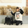 Kids Carry On Luggage Rolling Suitcase Lightweight Children Travel Trolley