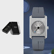 Square Calendar Watch for Men & Women – Sporty Quartz Wristwatch