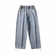 Straight Loose Autumn All-matching Draping Mop Pants