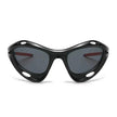 Fashion Large Frame Cat Eye Personality Hollow Out Cycling Sunglasses for Men